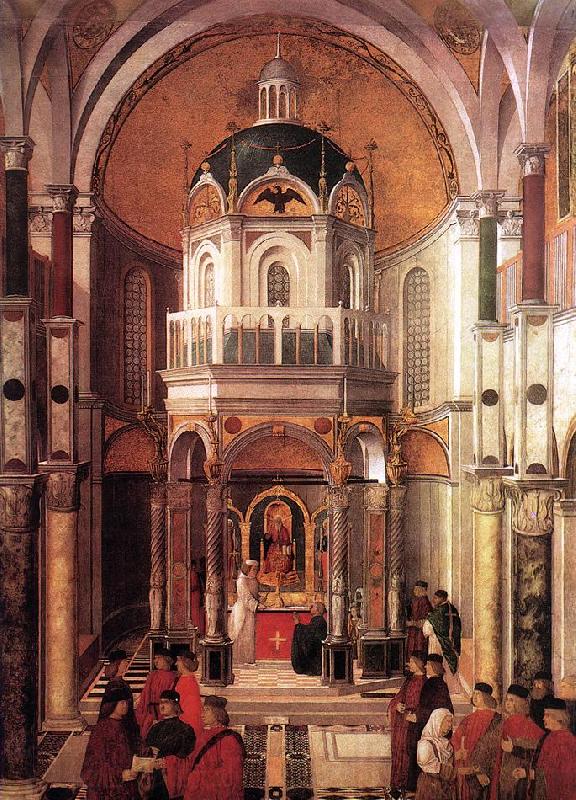 BELLINI, Gentile The Healing of Pietro dei Ludovici 5 Spain oil painting art